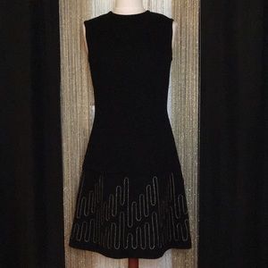 Vintage Wool Couture Dress